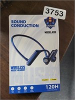 SOUND CONDUCTION HEADPHONES