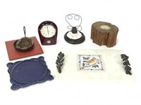 Trivets, Clock, Candle, Cutting Board & More