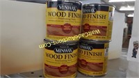 Minwax Stain - Colonial Maple  lot of 4  - 8oz