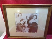 3 Stooges Framed Promotional Photograph Print