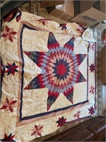 LARTGE QUILT HAS STAINS