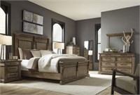 QUEEN ASHLEY MARKENBURG 5-PIECE BEDROOM GROUP