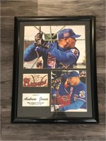 Autographed Andrew Jones Atlanta Braves Baseball