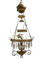 Victorian Bradley & Hubbard Style Ceiling Lamp