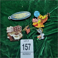 Bugs, Pooh, Dale 88 Pins, Hoopeston Advert