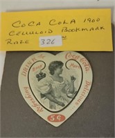 RARE COCA-COLA CELLULOID BOOK MARK 1900 ERA