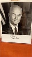 Signed Photo of John Glen   Astronaut and United
