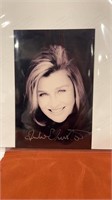 4” x 6” signed photo of Julie Christine