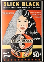 Charles Dawson Slick Black Advertising Board