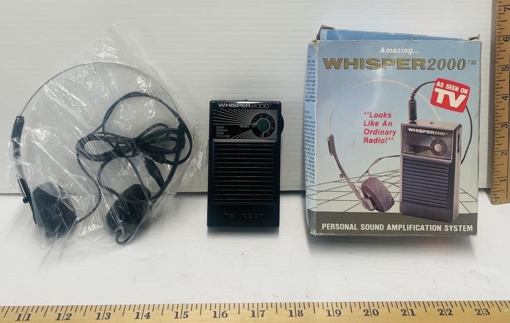 Vintage Whisperer 2000 Sound Amplification System