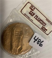 San Francisco Mint token/Coin (see photo)