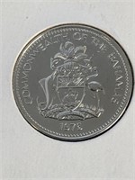 1975 Commonwealth of the Bahamas 25 Cents