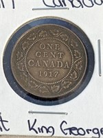 1917 Canada King George V One Cent