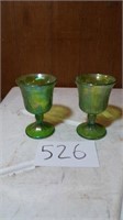 BEAUTIFUL GREEN GLASSWARE