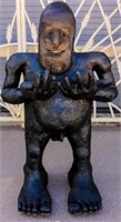 Life Size Sasquatch Man Tribal Statue