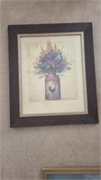 Humphries Rooster Framed Picture