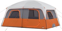 CORE 10 Person Tent | Multi Room (Orange)