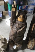 Chainsaw Art Wooden Bear 47"