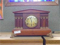 Contemporary electrified mantle clock