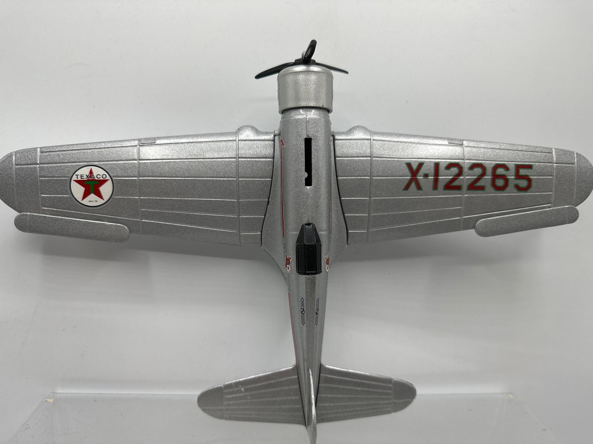 Texaco metal airplane