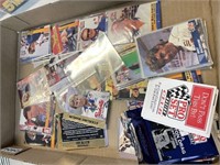 Flat of racing trading cards