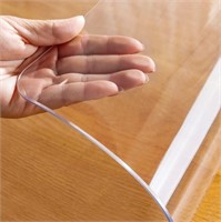 OstepDecor Clear Desk Pad 12 x 54 Inch, 1.5mm Thic