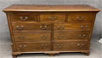 Beautiful Antique Large Mule Chest