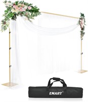 EMART Heavy Duty Backdrop Stand 8.5x10ft Gold
