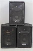 3 Speaker Max 409-MON 12" Stage Monitors