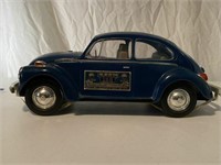 Jim Beam 1973 Blue VW Bug Car Decanter