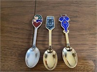 Lot of 3 A. Michelsen Sterling Silver Spoons