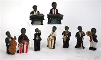 SET OF VINTAGE MUSICIAN FIGURES