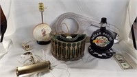 Vintage nfl, nascar and other lamps