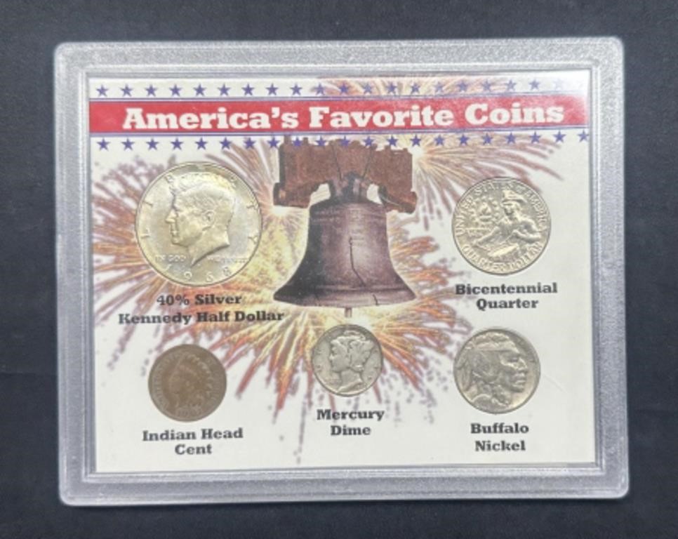 America's Favorite Coins Proof Set