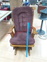 Glider rocking chair