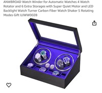 ANWBROAD Watch Winder for Automatic Watches