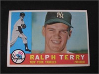 1960 TOPPS #96 RALPH TERRY YANKEES