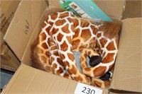 posable stuffed giraffe