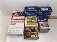 8 Boxes of Various Ammunition Mostly Full