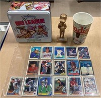LOT OF BASEBALL CARDS AND COLLECTIBLES