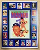 MICKEY MANTLE AND DON MATTINGLY UNCUT SHEETS