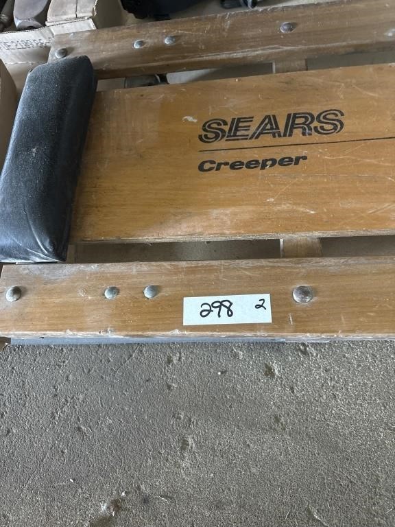 Sears 36in Wooden Creeper