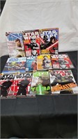 11 STAR WARS MAGAZINES