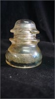 Vintage Glass Insulator w/chip