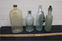 Early Glass Bottle Collection