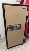 Medium Keystone floor safe with the combination