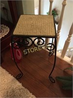 Tile Top Plant Stand - 10 x 10 x 12