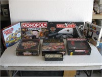 8 Board Games, Assorted