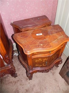 2 European Style Night Stands - very decorative