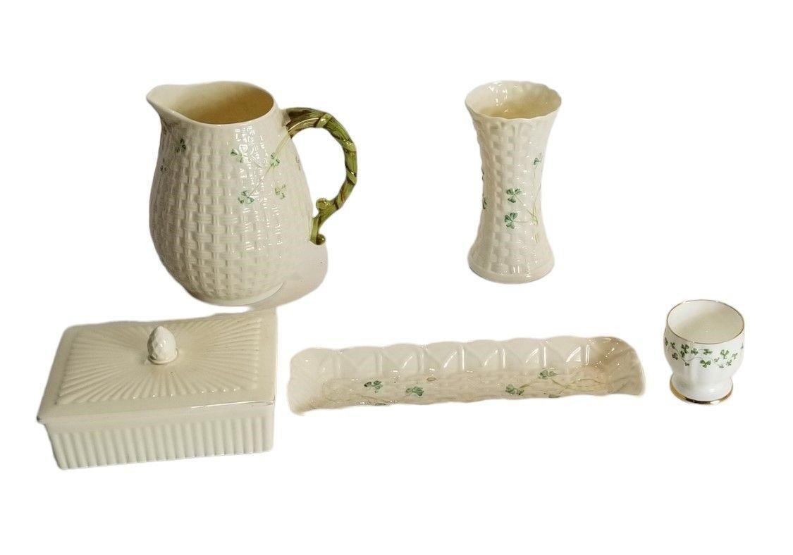 Group of Belleek Irish China